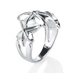 Schmuck Ring Starfish in 925er Sterling Silber